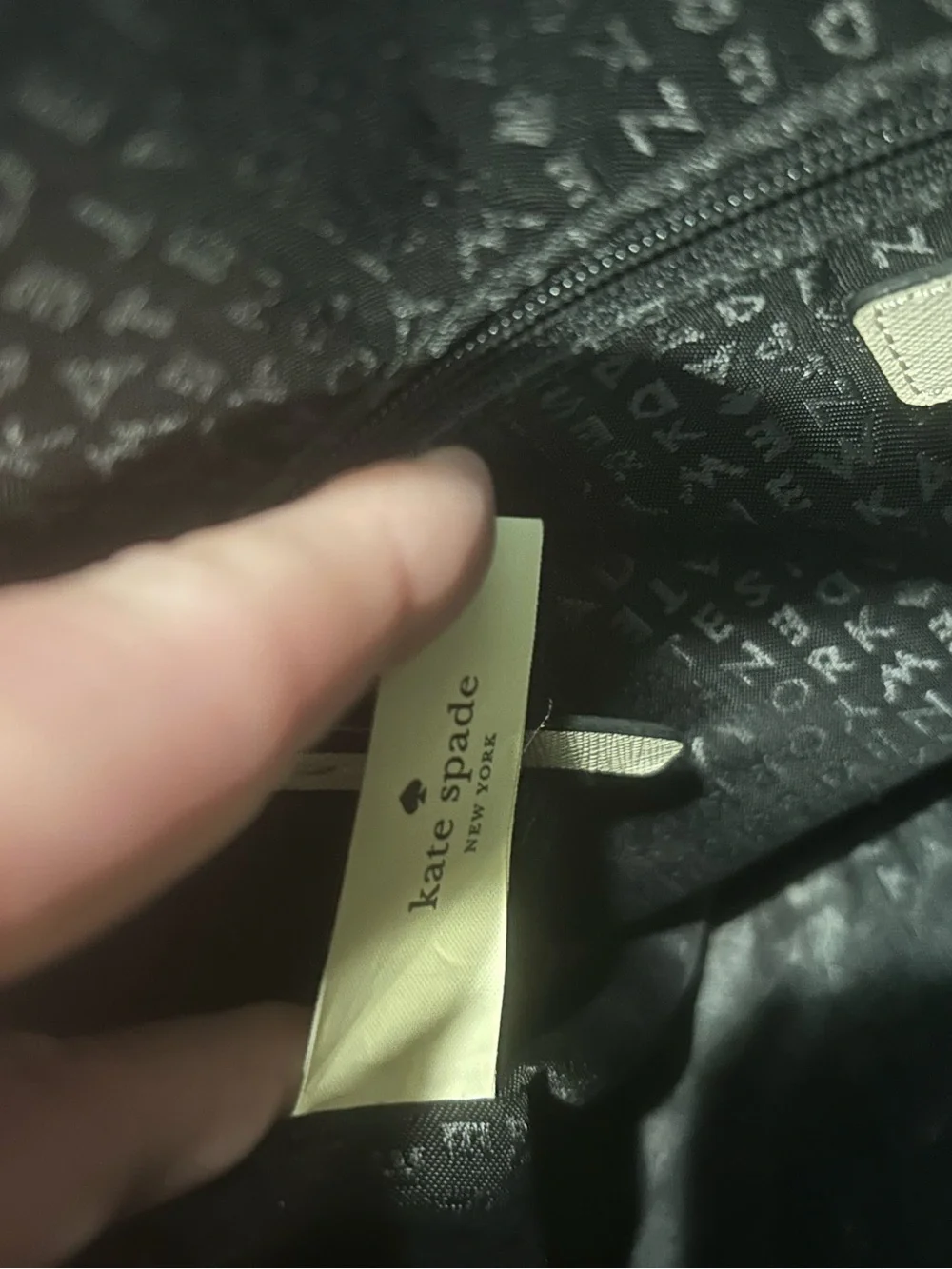 Kate Spade New York Black Cream Colorblock Satchel Crossbody Bag Quiet Luxury